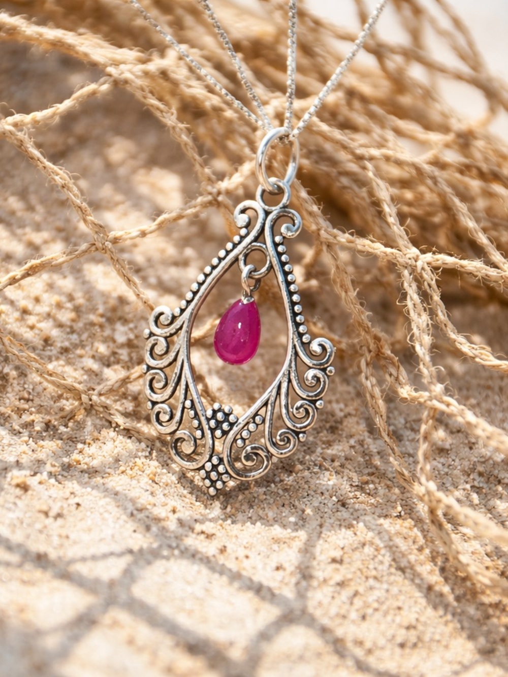 Ruby Necklace - Picture 6 of 12